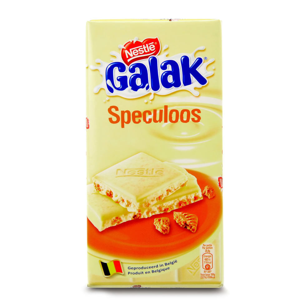 Galak White With Speculoos 125 Gr
