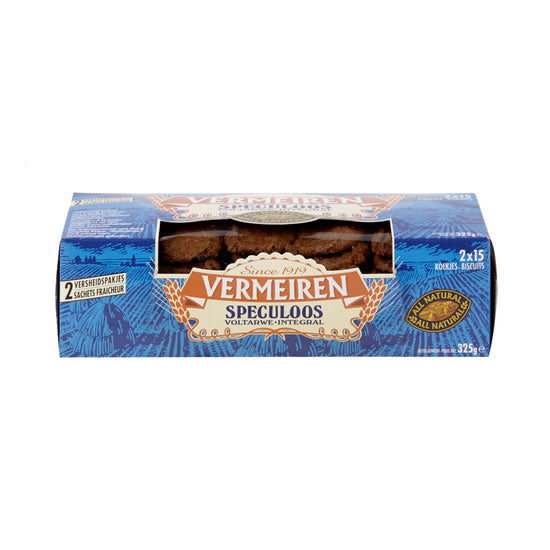 Vermeiren whole-wheat speculoos 2x162,5 gr