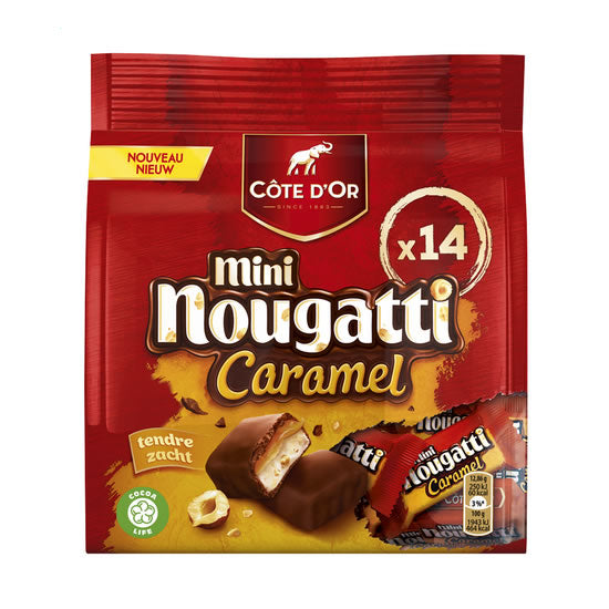 Côte d'Or Mini Nougatti Caramel 180 Gr