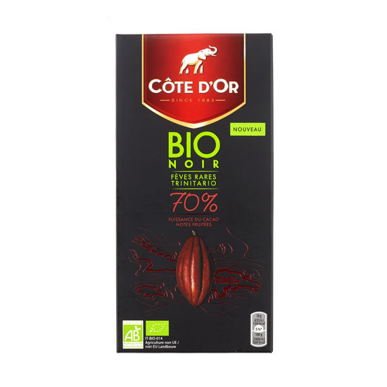 Chocolat noir 70% Bio