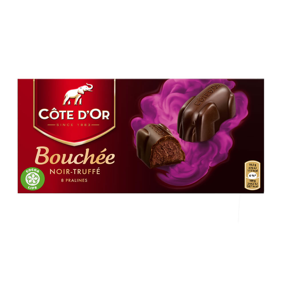 Côte d'Or Bouchée Dark With Truffle 156 Gr