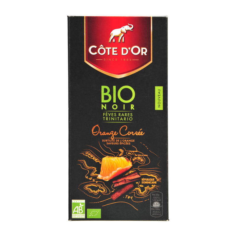 Côte d'Or Bio Dark With Orange 90 gr