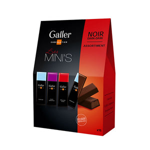 Galler Mini Bars - Dark Assortment 180 gr