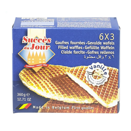 Succès du Jour Filled Vanilla Waffles 360 gr