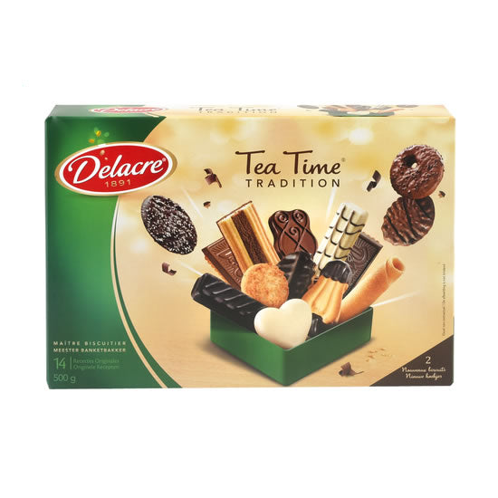 Buy Delacre Tea Time Tradition Biscuits 500 gr Onlin 