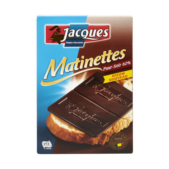 Jacques Matinettes Dark 60% 128 Gr