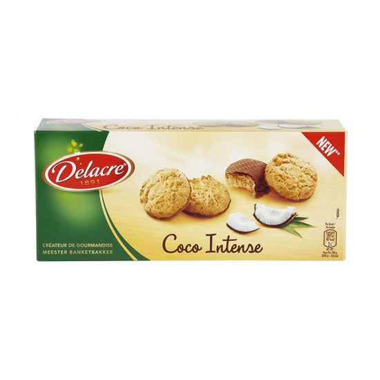 Buy Delacre Biscuits Coco Intense 12x25 gr Online 
