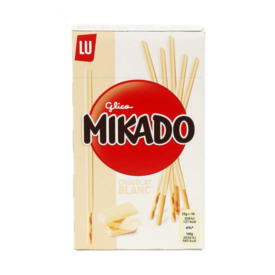 Lu Mikado With White Chocolate 70 gr