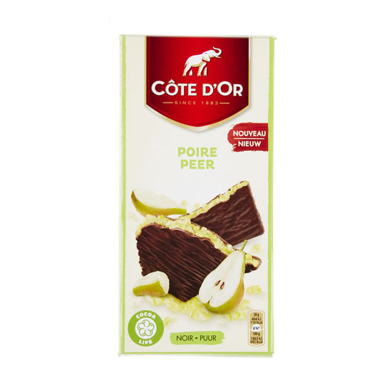 Côte d'Or Dark With Pear 130 Gr