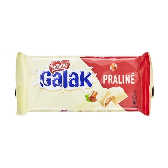 Galak White With Praliné 150 Gr