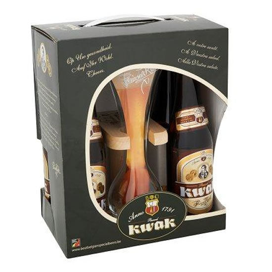 Kwak Beer Box 4x330ml + 1xGlass
