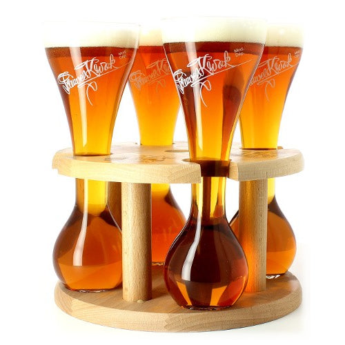Kwak Beer Glass Quattro 4 x 33cl with stand