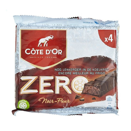 Côte d'Or Zero Dark 4x50 Gr