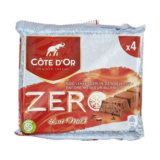 Côte d'Or Zero Milk 4x50 Gr