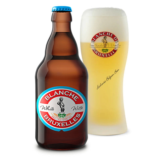 Buy Blanche De Bruxelles 4,5% 330ml Online - BelgianMart.com