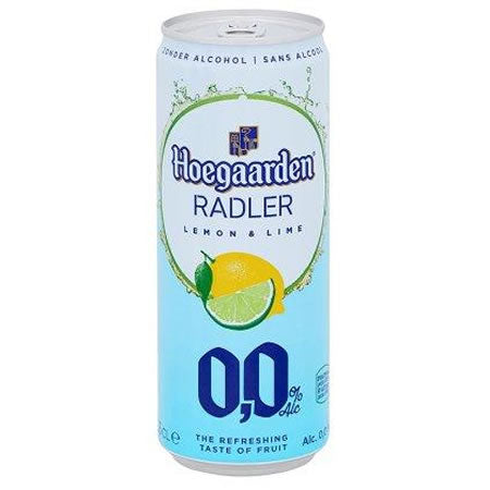 Hoegaarden Radler Lemon & Lime 0% 330ml Can