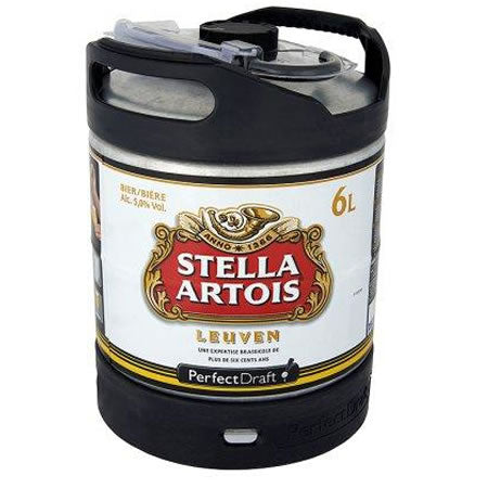 Stella Artois 5,2% 6L Keg For Perfect Draft